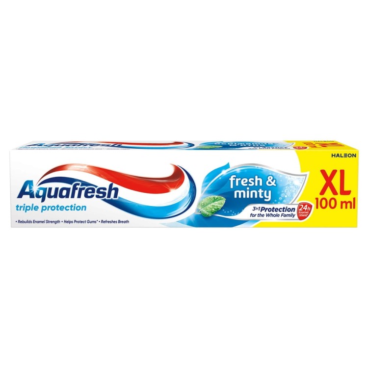 cosmen.pl | Aquafresh Triple Protection Pasta do zębów Fresh &amp; Minty 100 ml (XL)
