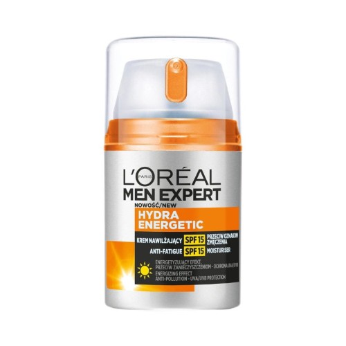 cosmen.pl L'Oréal Men Expert Hydra Energetic Krem nawilżający przeciw oznakom zmęczenia SPF15 50 ml .jpg