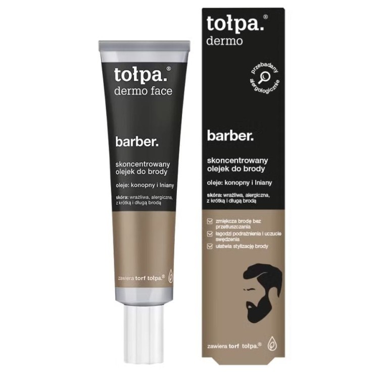 cosmen.pl  TOŁPA Dermo Barber Olejek do brody Skoncentrowany 40 ml.jpg