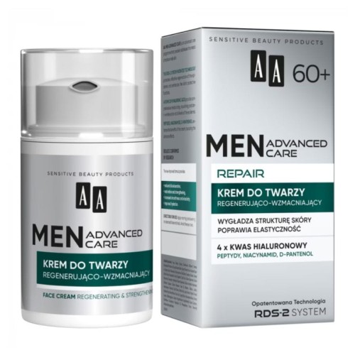 cosmen.pl AA Men Advanced Care Repair Krem do twarzy regenerująco-wzmacniający 60+ 50 ml.jpg