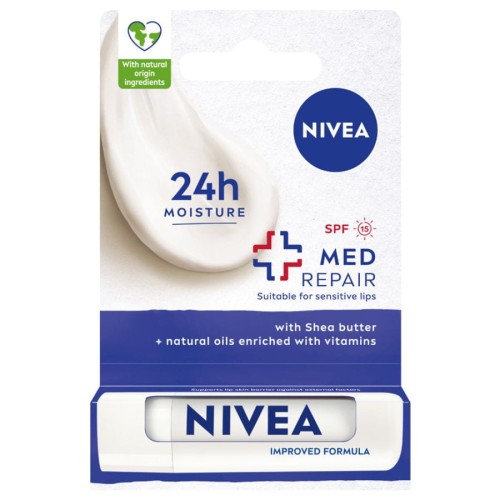 cosmen.pl NIVEA Lip Care pomadka do ust Med Repair regeneracyjna 4,8 g .jpg