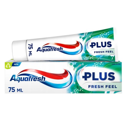 cosmen.pl AQUAFRESH Plus Pasta do zębów odświeżająca oddech Fresh Feel 75 ml.jpg