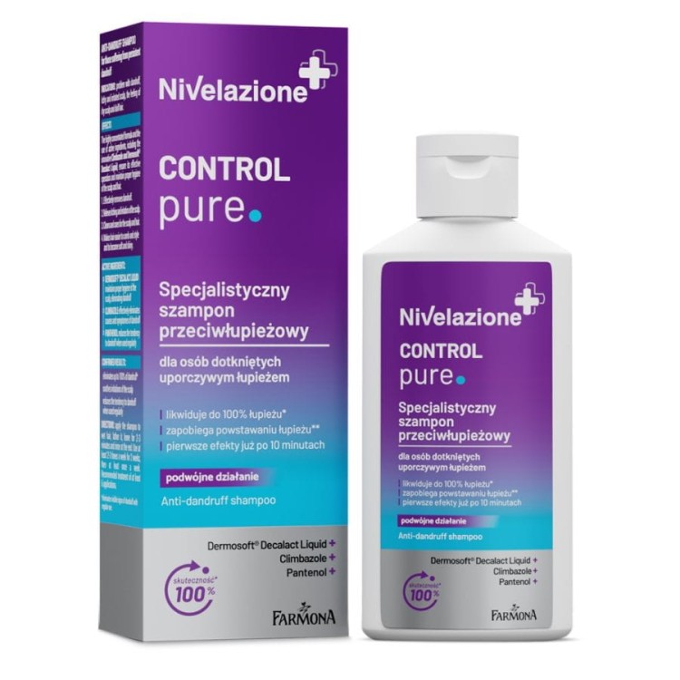 cosmen.pl NIVELAZIONE Control Pure Szampon przeciwłupieżowy Specjalistyczny 100 ml.jpg