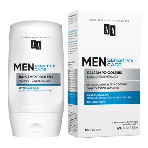 cosmen.pl AA MEN Sensitive balsam po goleniu kojąco-regenerując 100 ml.jpg