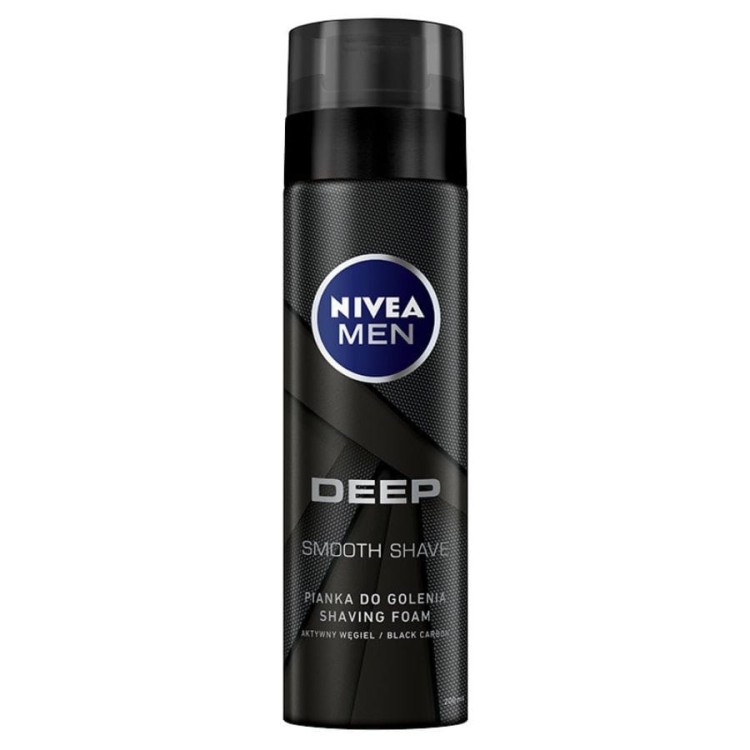 cosmen.pl NIVEA MEN Deep Smooth Shave Pianka do golenia 200 ml.jpg