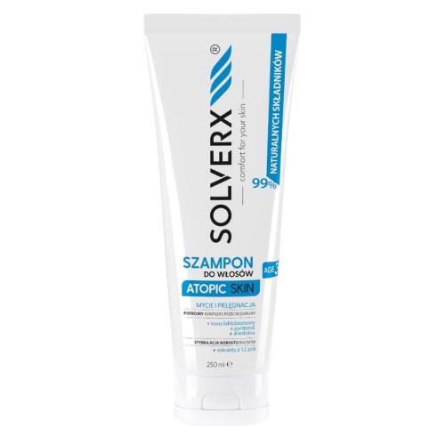 cosmen.pl SOLVERX Atopic Skin Szampon do włosów pielęgnujący i przeciwzapalny 250 ml.jpg